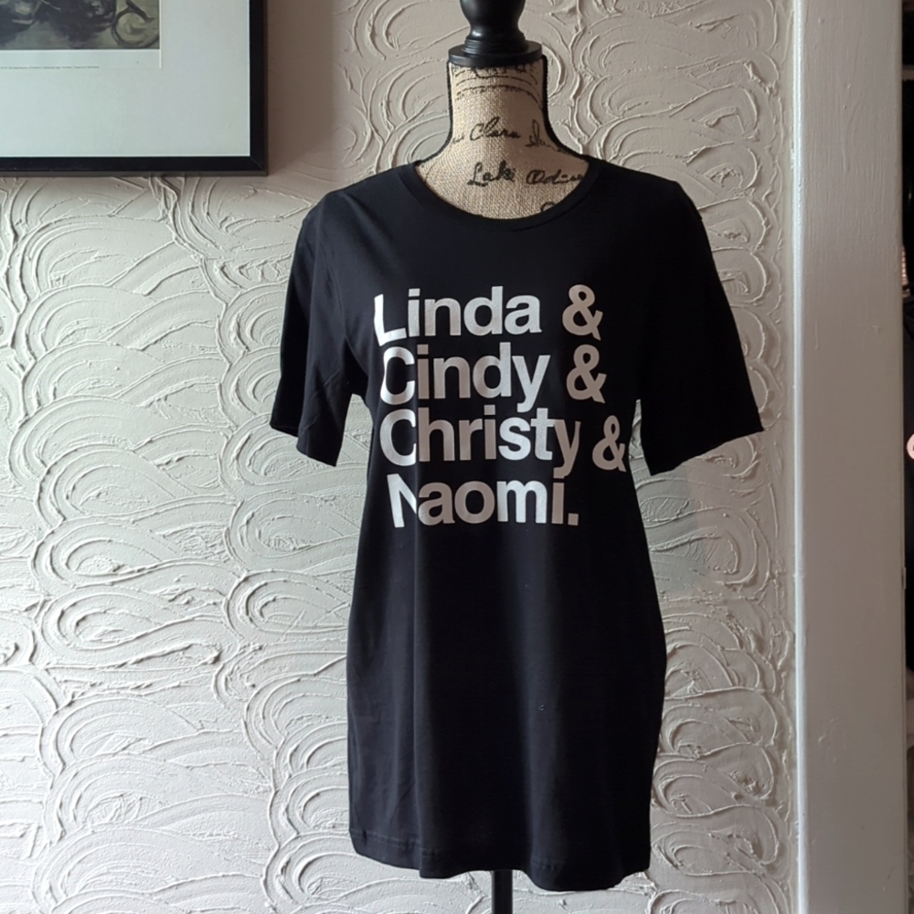 Super Models Black women's T-shirt size Medium